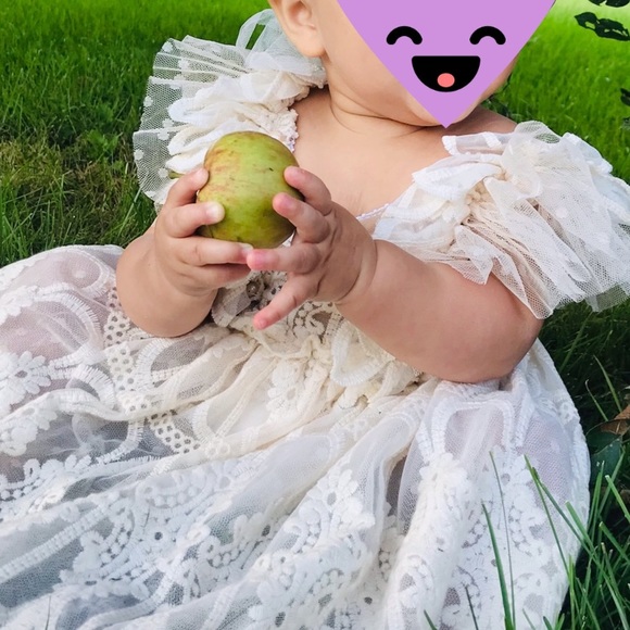 12-24M Handmade gorgeous dress for photo shoot - Picture 5 of 9